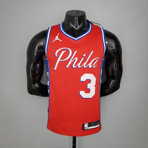 Regata Philadelphia 76ers Masculina - Vermelha