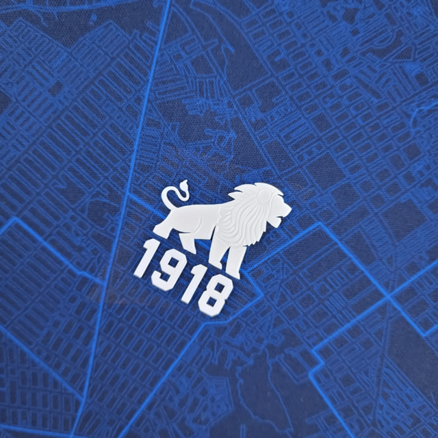 Camisa Fortaleza III 22/23 1918 Leão - Azul