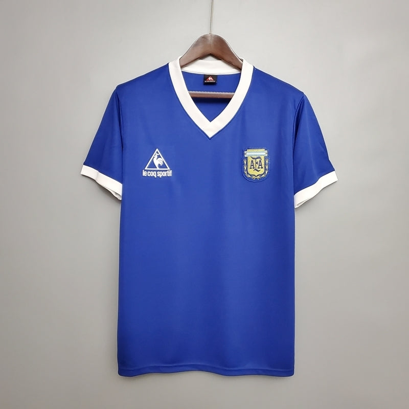 Camisa Argentina Retrô 1986 Azul - Le Coq Sportif
