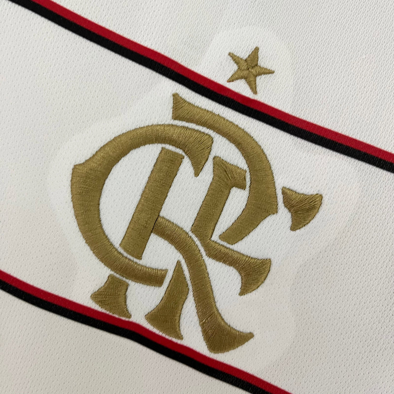 Camisa Flamengo II 23/24 Adidas - Branco com Dourado