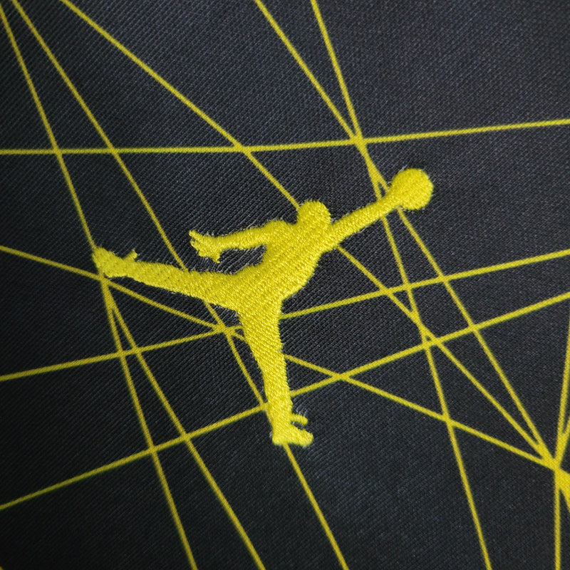 Camisa PSG IV 23/24 Nike - Preta e Amarela