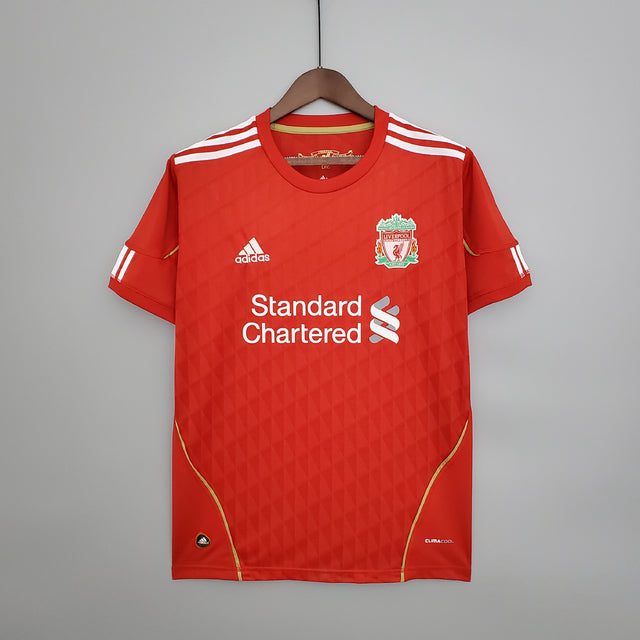 Camisa Liverpool Retrô 2010/2011 Vermelha - Adidas