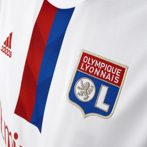 Camisa Olympique Lyon I 22/23 Adidas - Branco