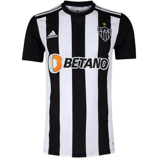 Camisa Atlético Mineiro I 22/23 Adidas - Preto e Branca