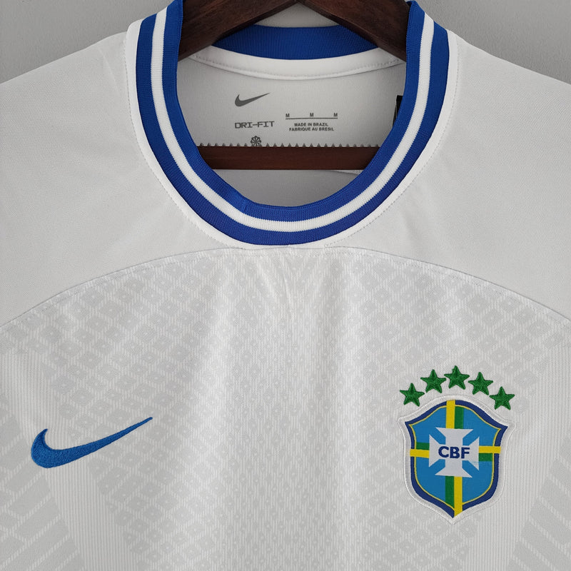 Camisa Feminina Seleção Brasil Nike 2022 - Branca - Conceito Branca