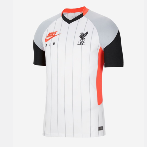 Camisa Liverpool IV Air Max 21/22 Nike - Branco