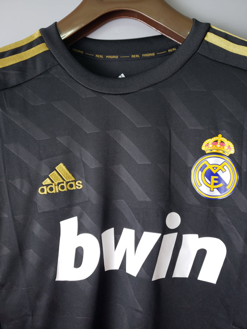 Camisa Manga Longa Real Madrid 2012 Adidas - Preto