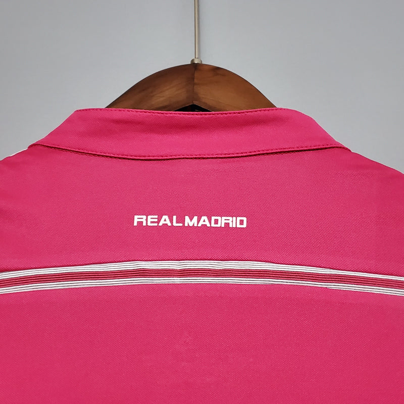 Camisa Manga Longa Real Madrid II 14/15 Adidas - Rosa
