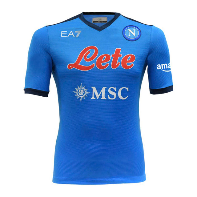 Camisa Napoli I 21/22 EA7 - Azul