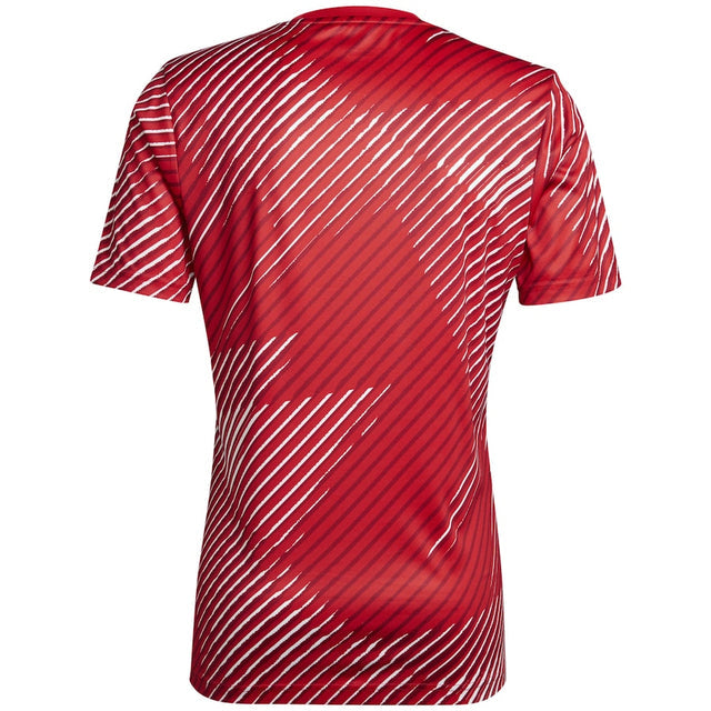 Camisa Pré-jogo Seleção Japão 2022 Adidas - Vermelho
