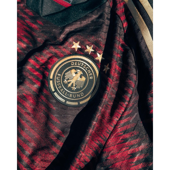 Camisa Seleção Alemanha II 2022 Adidas - Preto