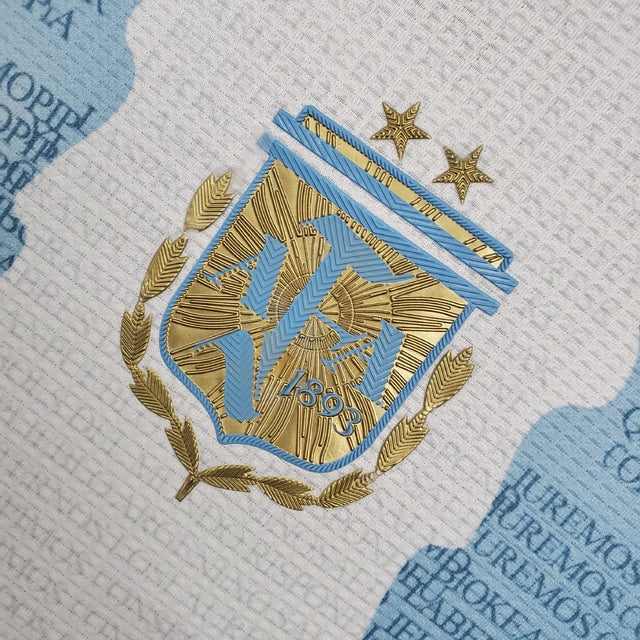 Camisa Seleção Argentina [Conceito Maradona] 21/22 Adidas - Azul e Branco