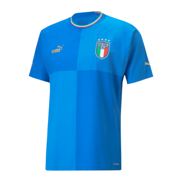 Camisa Seleção Itália I 22/23 Puma - Azul