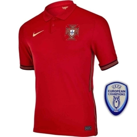 Camisa Seleção Portugal I [Campeão da EURO] 20/21 Nike - Vermelho