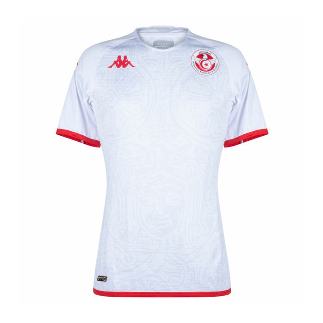 Camisa Seleção Tunísia II 2022 Kappa - Branco