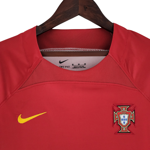 Camisa Feminina Portugal 22/23 Nike - Vinho e Verde