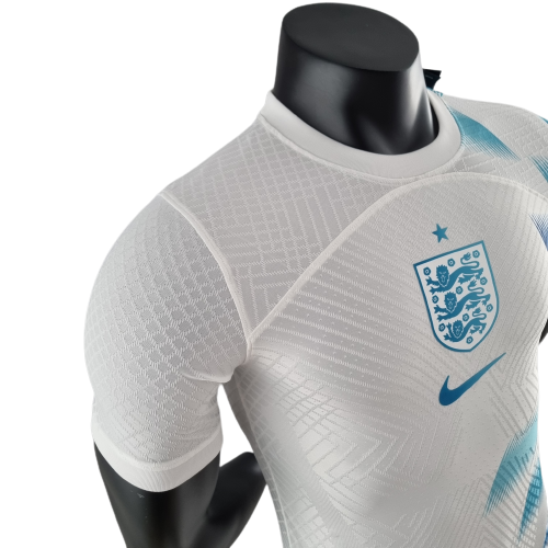 Camisa Pré-Jogo Inglaterra  2022 - Branco - Nike - Masculino Jogador