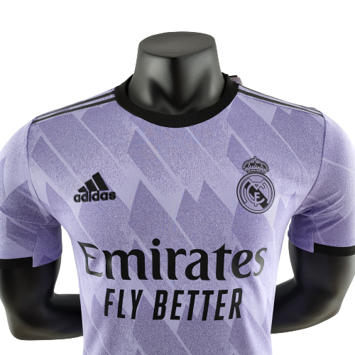 Camisa Real Madrid II 22/23 - Roxa - Adidas - Masculino Jogador