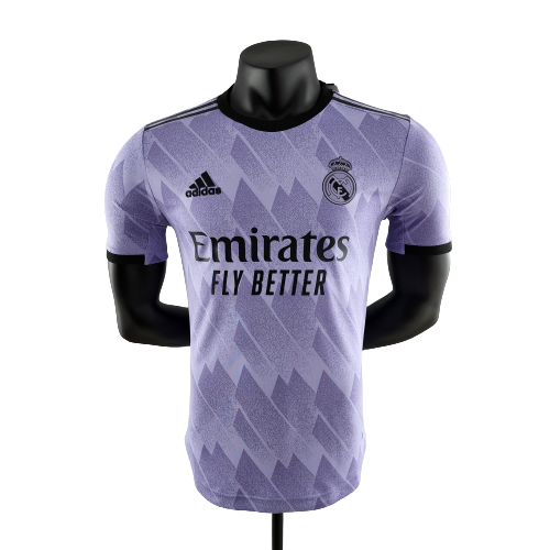 Camisa Real Madrid II 22/23 - Roxa - Adidas - Masculino Jogador