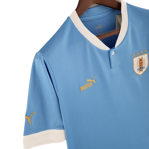 Camisa Seleção Uruguai I 22/23 Puma - Azul Celeste