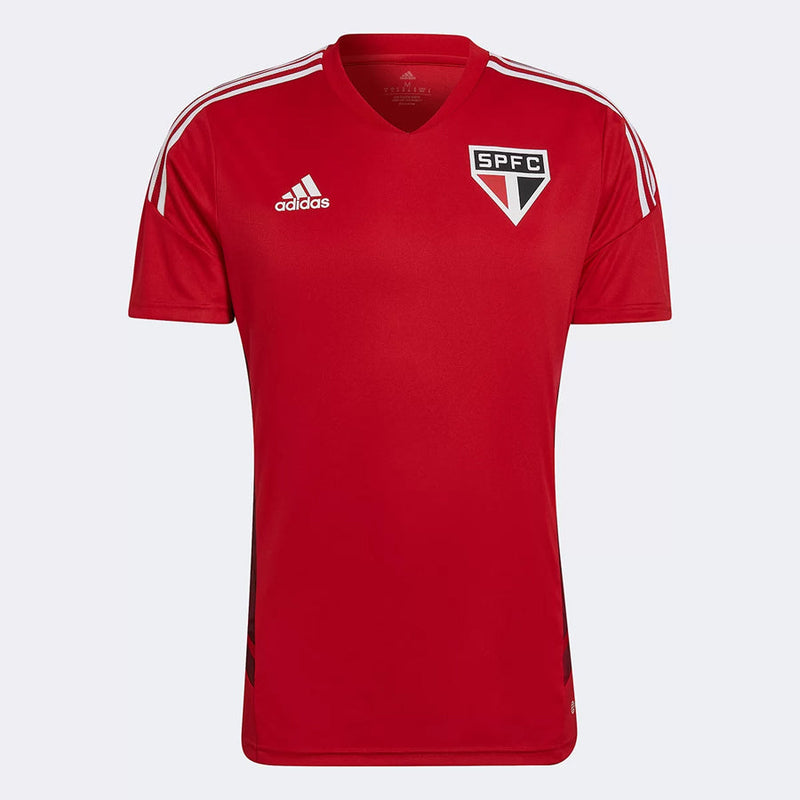 Camisa de Treino São Paulo 22/23 Adidas - Vermelho