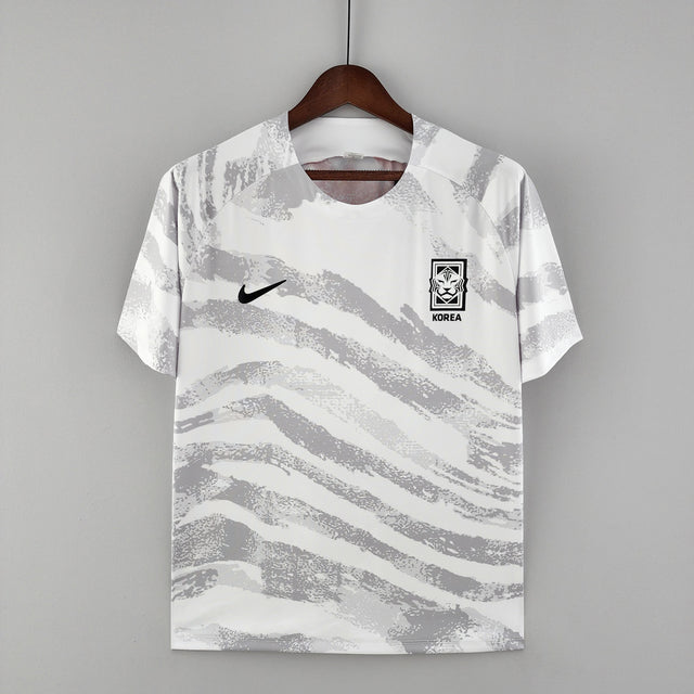 Camisa de Treino Seleção Coréia do Sul 2022 Nike - Branco e Cinza