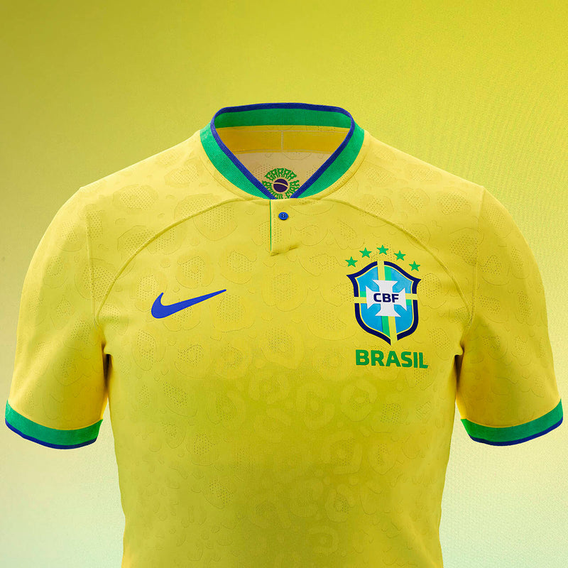 Camisa Seleção Brasil 22/23 Nike - Amarelo