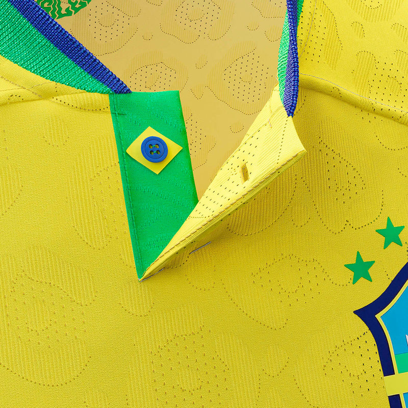 Camisa Seleção Brasil I [Com Patch] 22/23 Nike - Amarelo