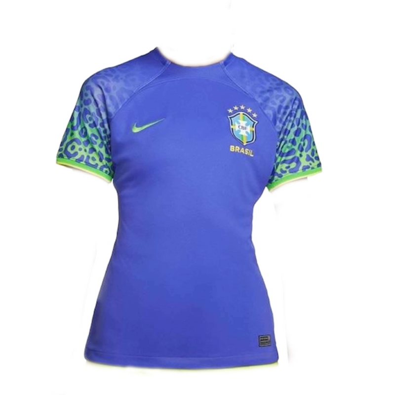 Camisa Feminina Seleção Brasil II 22/23 Nike - Azul