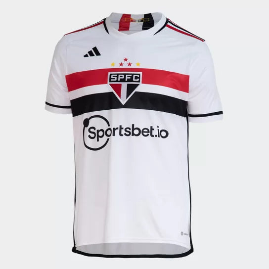 Camisa de São Paulo I 23/24 Adidas - Branco