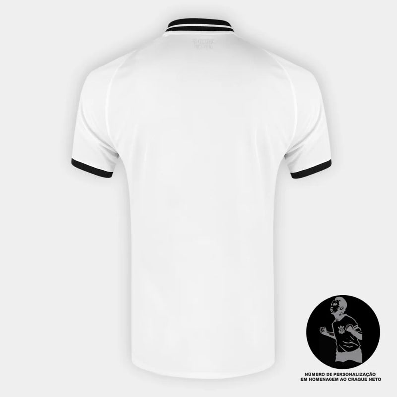 Camisa Corinthians I 20/21 Nike - Masculina - Branca+Preto