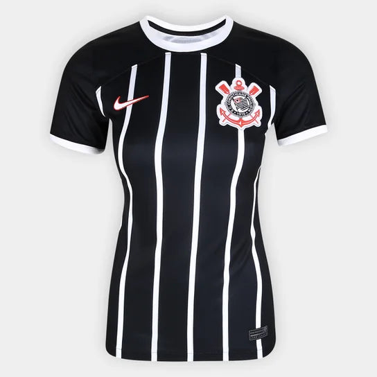 Camisa Feminina Corinthians II 23/24 Nike - Preta