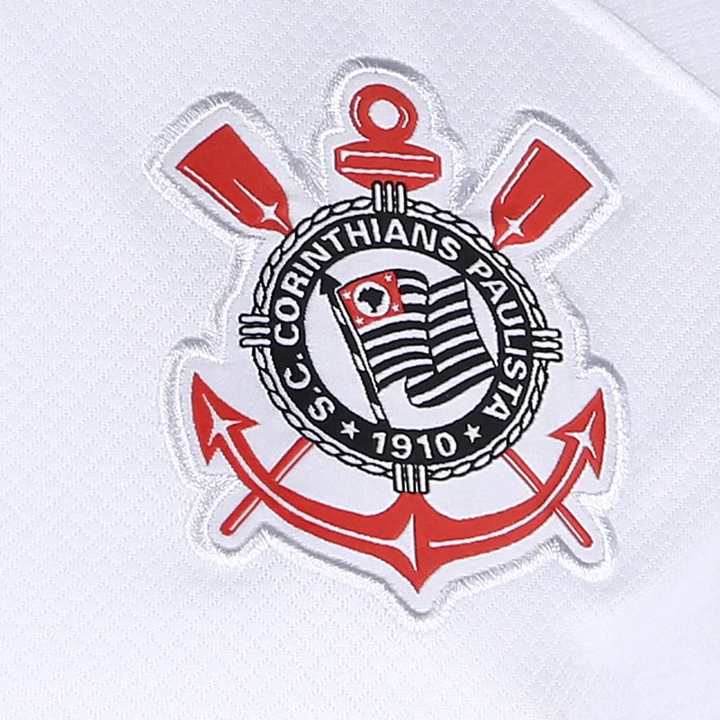 Camisa Corinthians I 23/24 Nike - Masculina - Branco+Preto