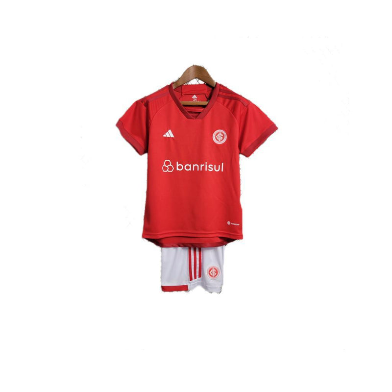 Kit Infantil Internacional 23/24 Adidas - Vermelho
