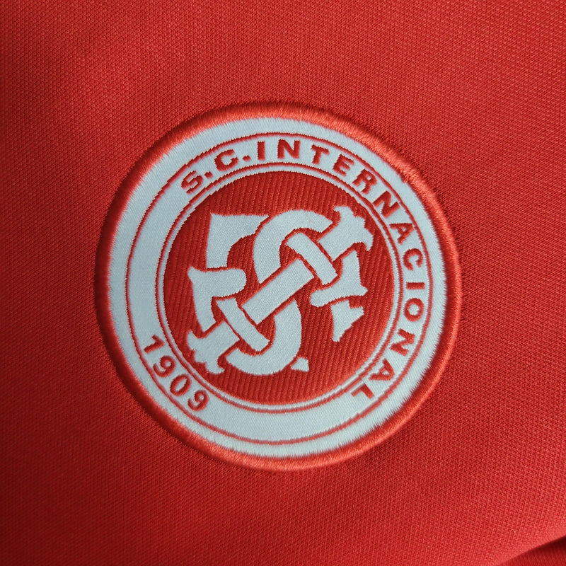 Camisa Feminina Internacional I 23/24 Adidas - Vermelha