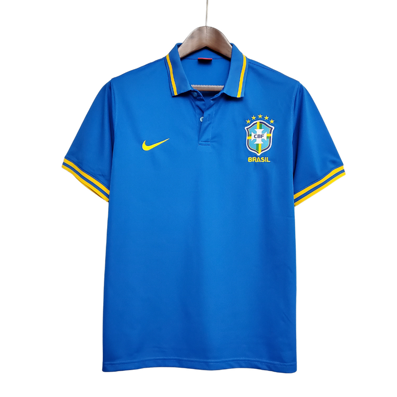 Camisa Polo Brasil Azul - Masculina