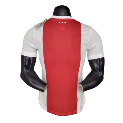 Camisa Ajax I 21/22 Branca e Vermelha - Adidas - Masculino Jogador