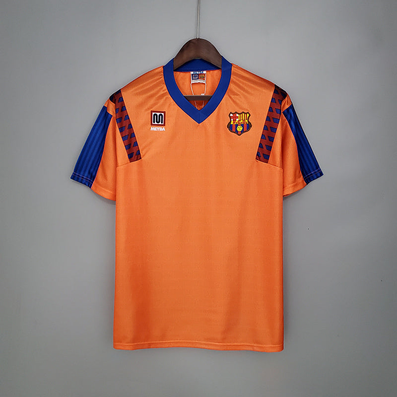 Camisa Barcelona Retrô 1989/1992 Laranja - Meyba