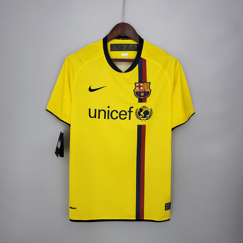 Camisa Barcelona Retrô 2008/2009 Amarela - Nike