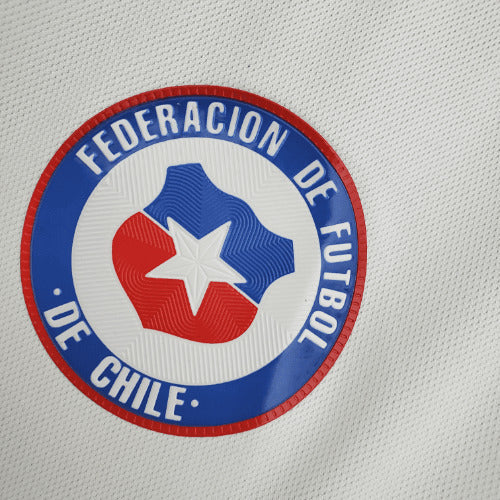 Camisa Seleção Chile II 21/22 Adidas - Branco