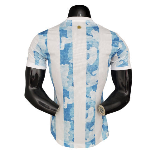 Camisa Argentina I 2021 - Branca e Azul - Adidas - Masculino Jogador