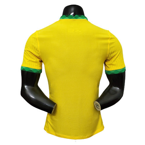 Camisa Brasil I 2021 - Amarela - Nike - Masculino Jogador