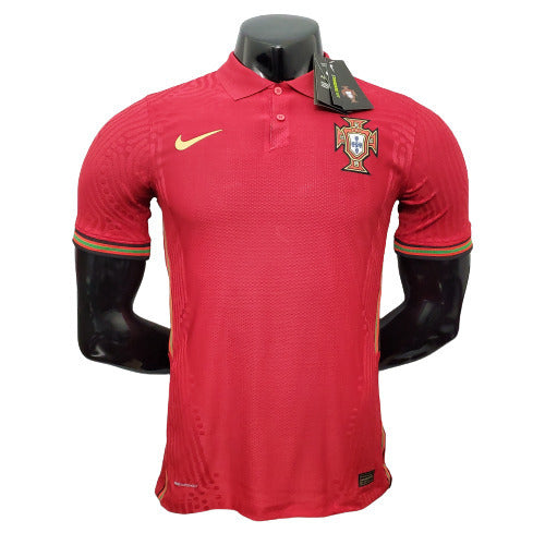 Camisa Portugal I 2021 - Vermelha - Nike - Masculino Jogador