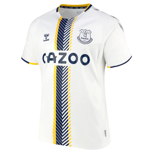 Camisa Everton III 21/22 Hummel - Branco