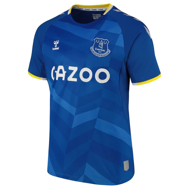 Camisa Everton I 21/22 Hummel - Azul