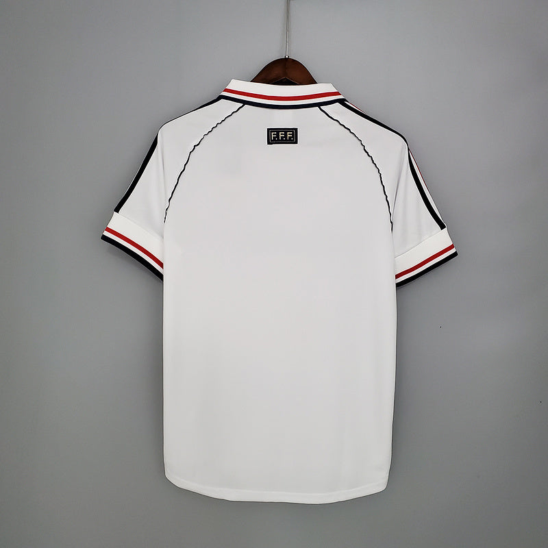 Camisa França Retrô 1998 Branca - Adidas