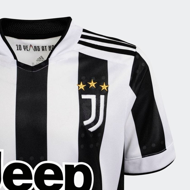 Camisa Juventus I 21/22 Adidas - Branco e Preto