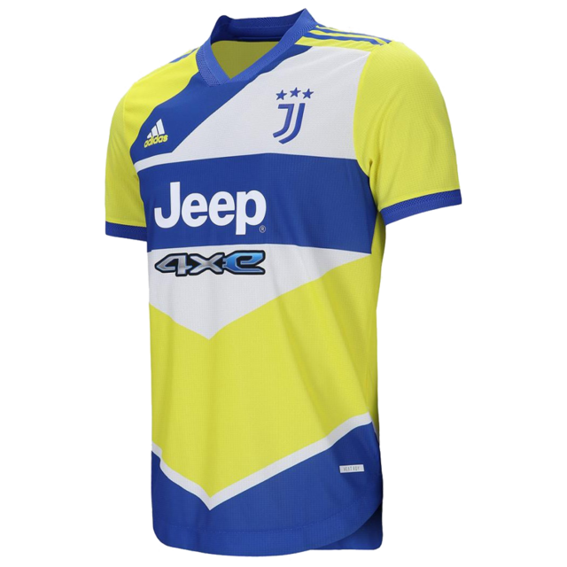Camisa Juventus III 21/22 Adidas - Azul e Amarelo