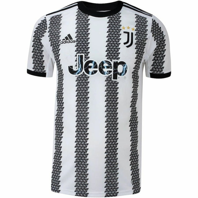 Camisa Juventus I 22/23 Adidas - Branco e Preto