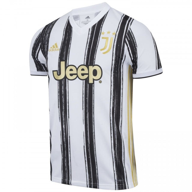 Camisa Juventus I 20/21 Adidas - Branco e Preto